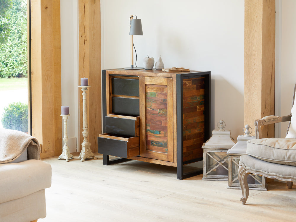 Shoreditch Storage Cupboard With Drawers - The Orchard Home and Gifts